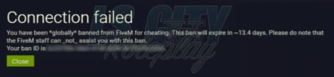 fivem ban